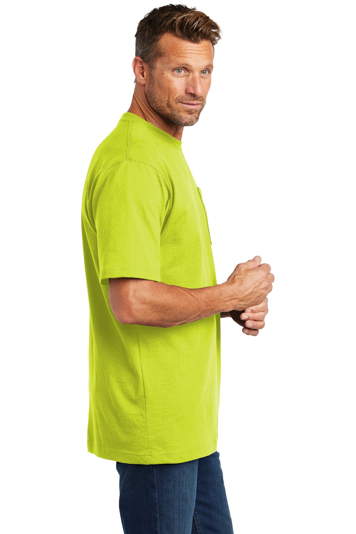 Swaasi Core - Carhartt® POCKET Workwear Short Sleeve T-Shirt with EMB Logo