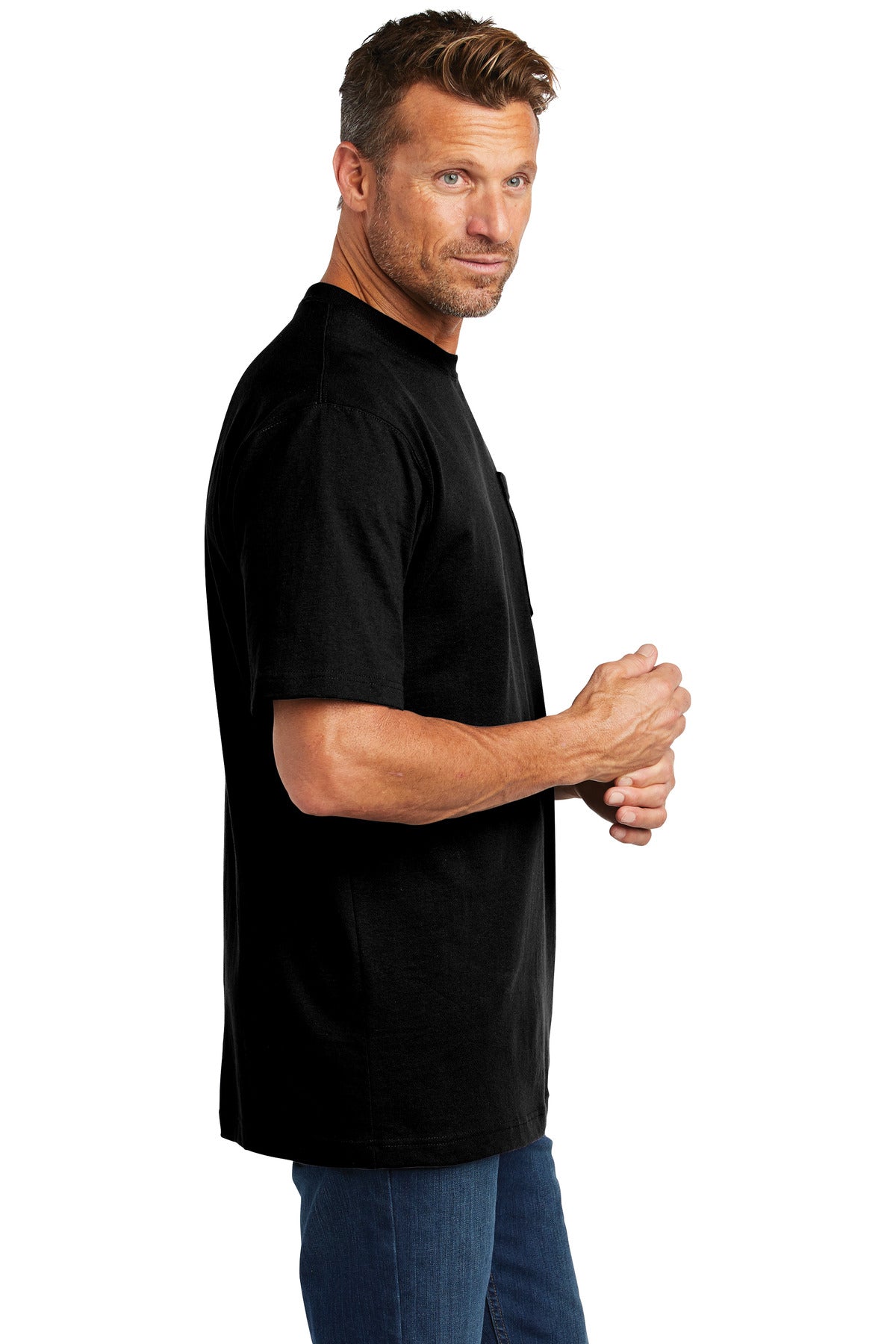 Swaasi Core - Carhartt® TALL Workwear Pocket Short Sleeve T-Shirt with EMB Logo