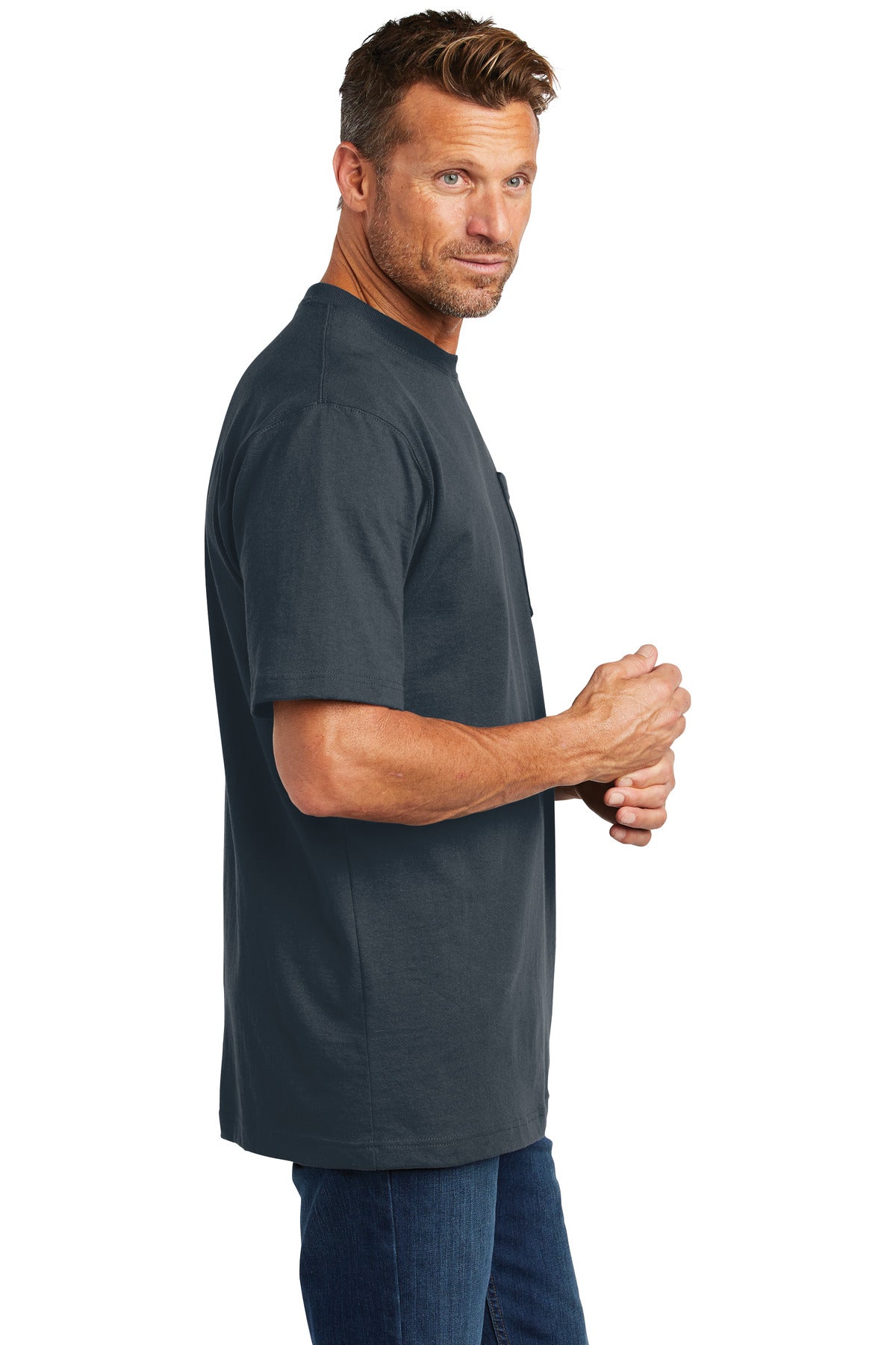 Swaasi Core - Carhartt® TALL Workwear Pocket Short Sleeve T-Shirt with EMB Logo