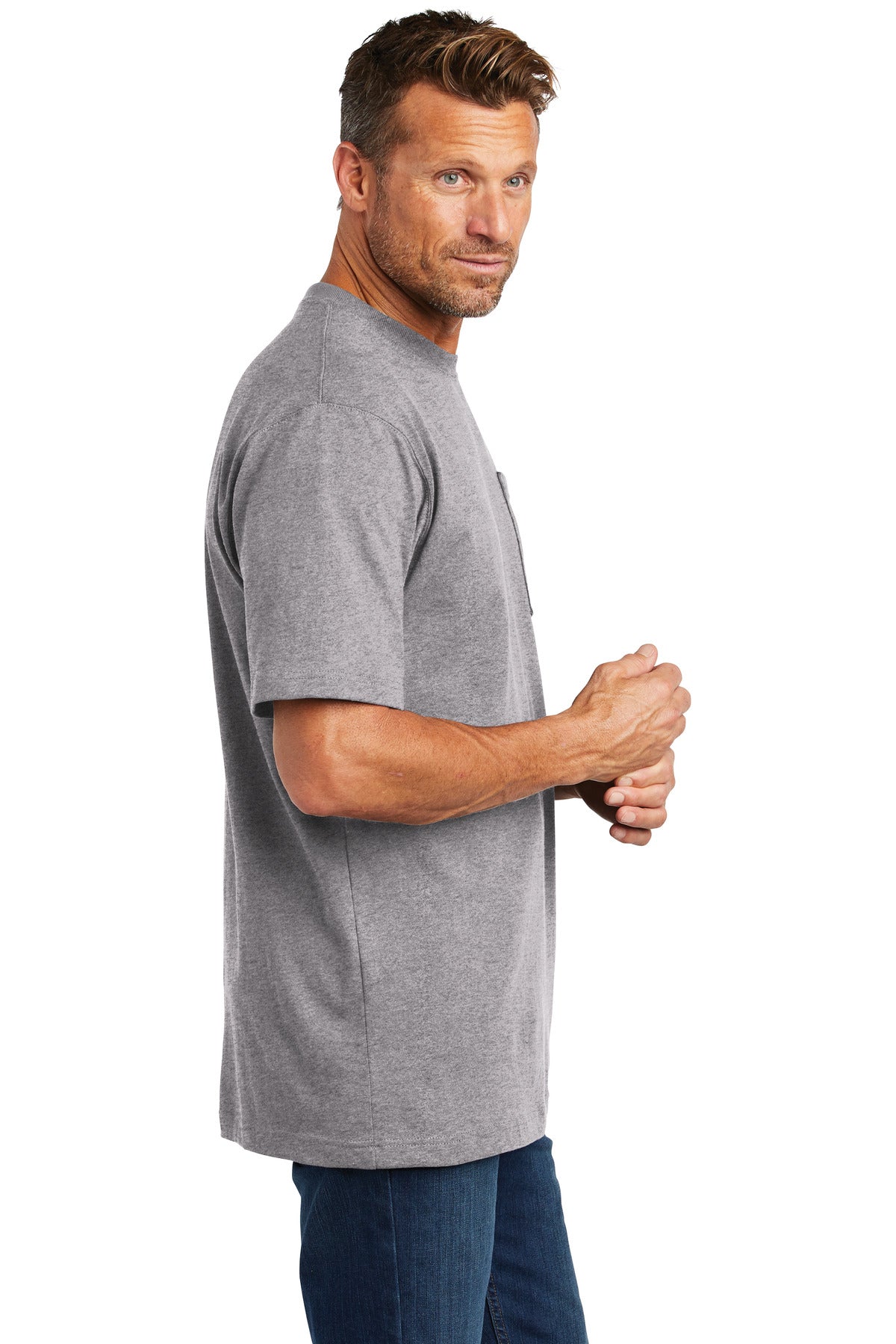 Swaasi Core - Carhartt® TALL Workwear Pocket Short Sleeve T-Shirt with EMB Logo