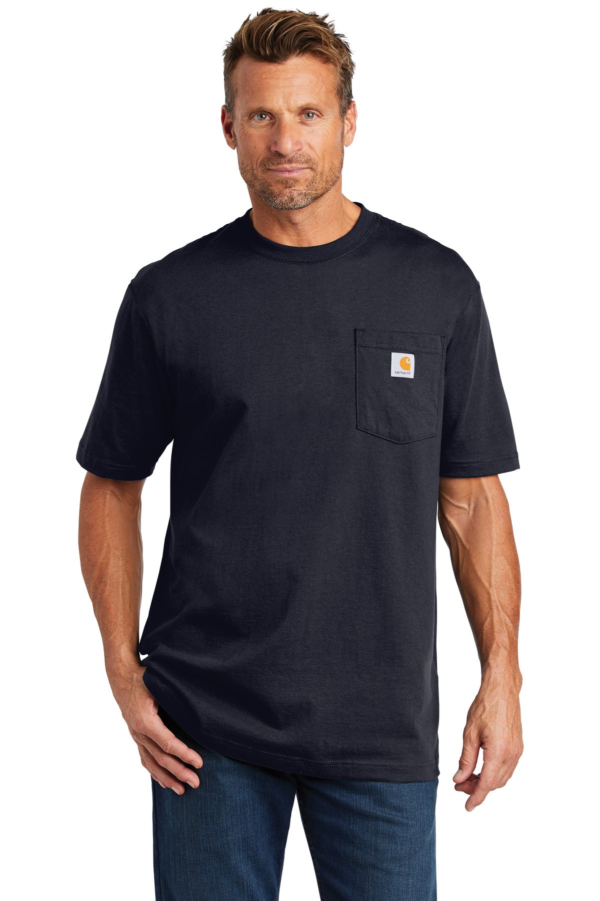 Swaasi Core - Carhartt® TALL Workwear Pocket Short Sleeve T-Shirt with EMB Logo