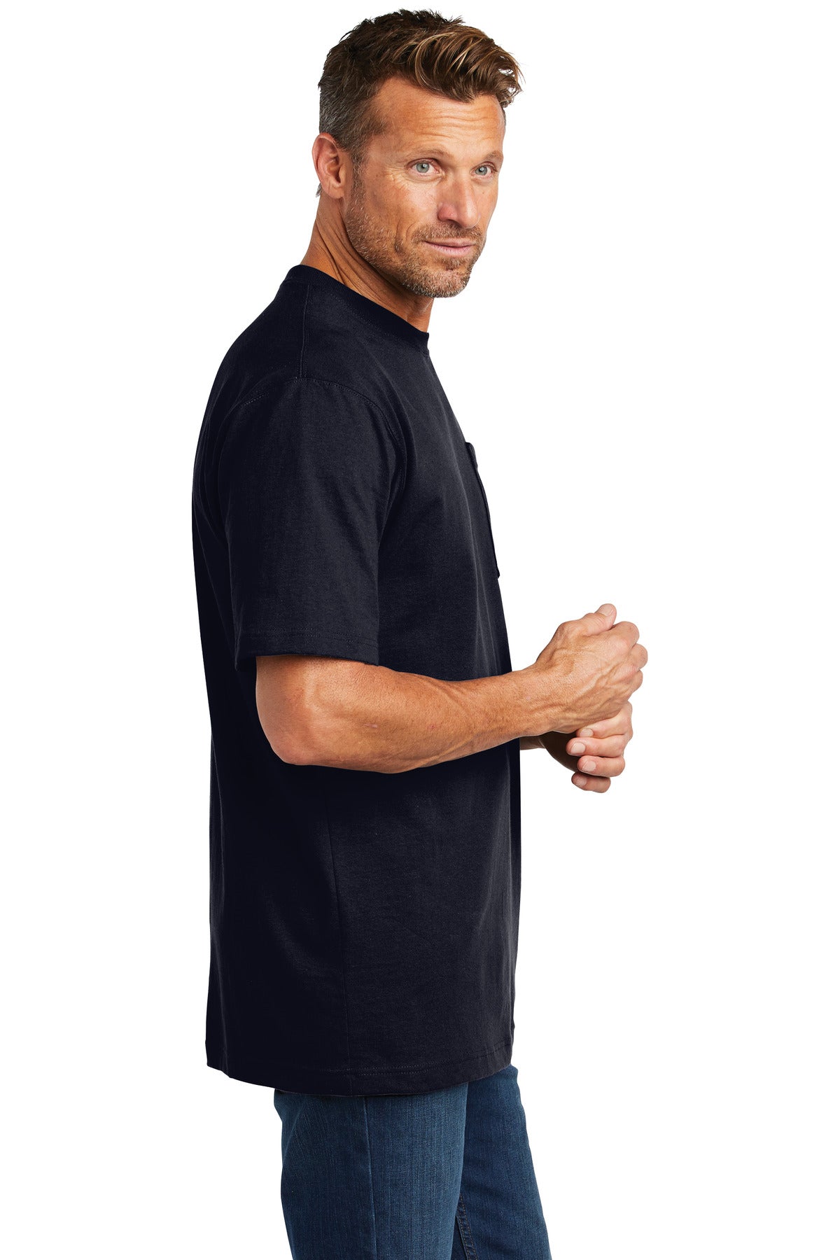 Swaasi Core - Carhartt® TALL Workwear Pocket Short Sleeve T-Shirt with EMB Logo