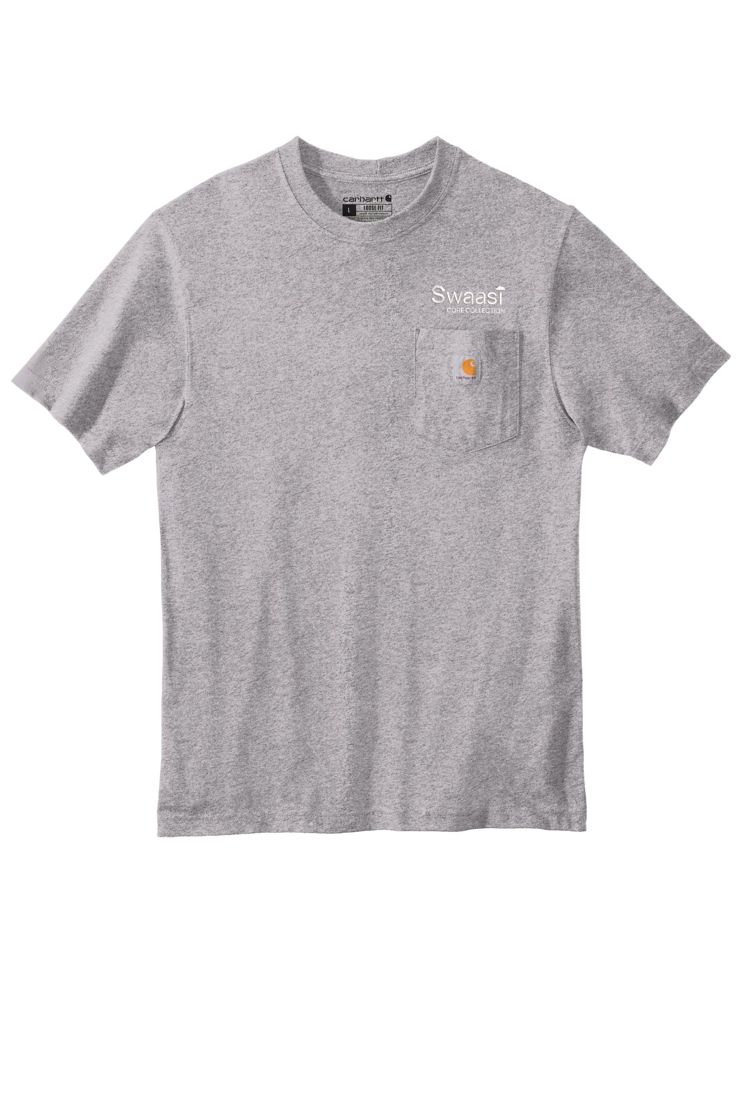 Swaasi Core - Carhartt® TALL Workwear Pocket Short Sleeve T-Shirt with EMB Logo