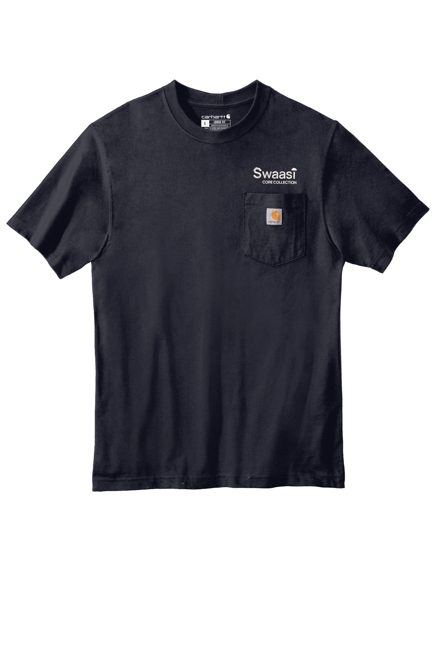 Swaasi Core - Carhartt® TALL Workwear Pocket Short Sleeve T-Shirt with EMB Logo