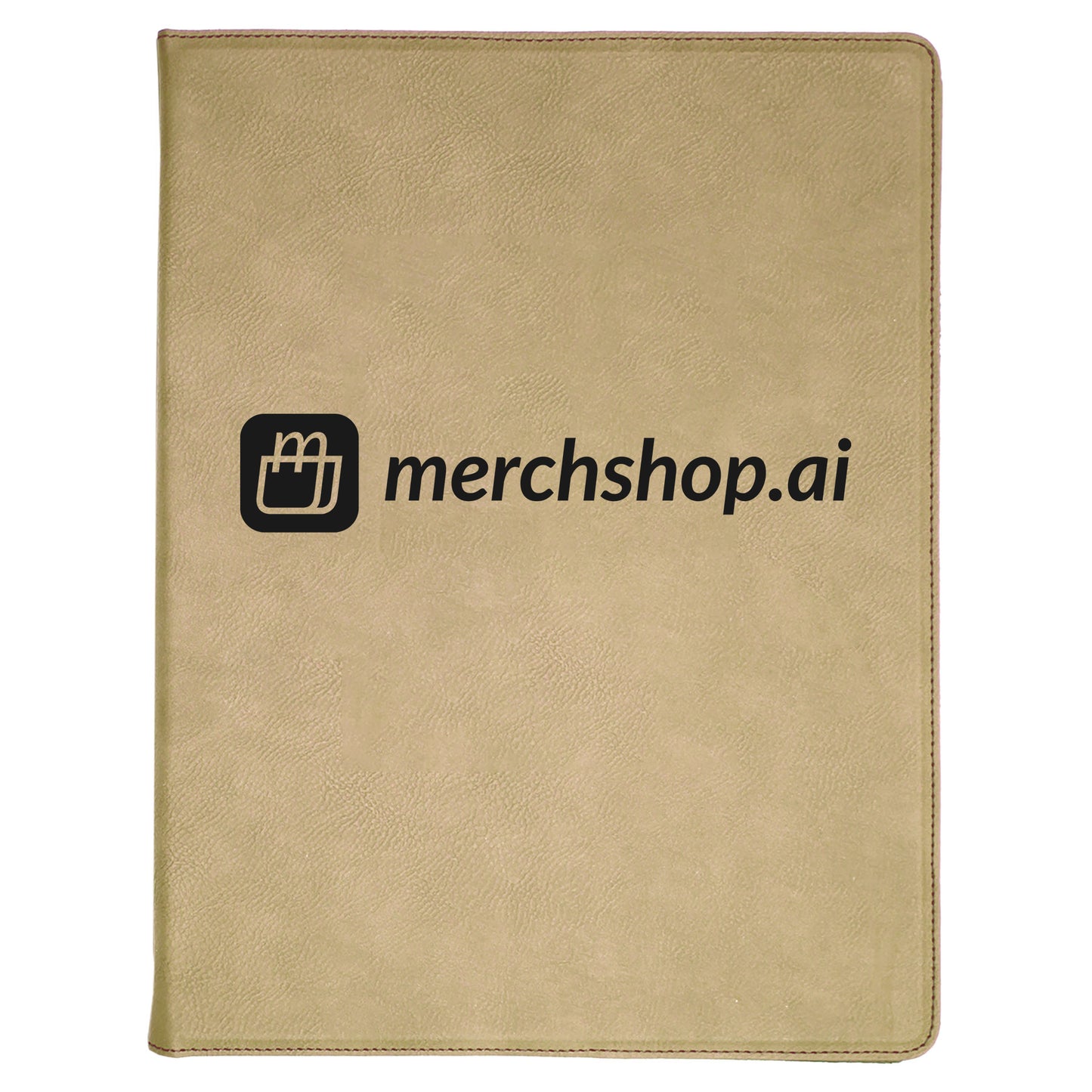 MerchShopAIDev - 9.5X12Laserable Leatherette Portfolios