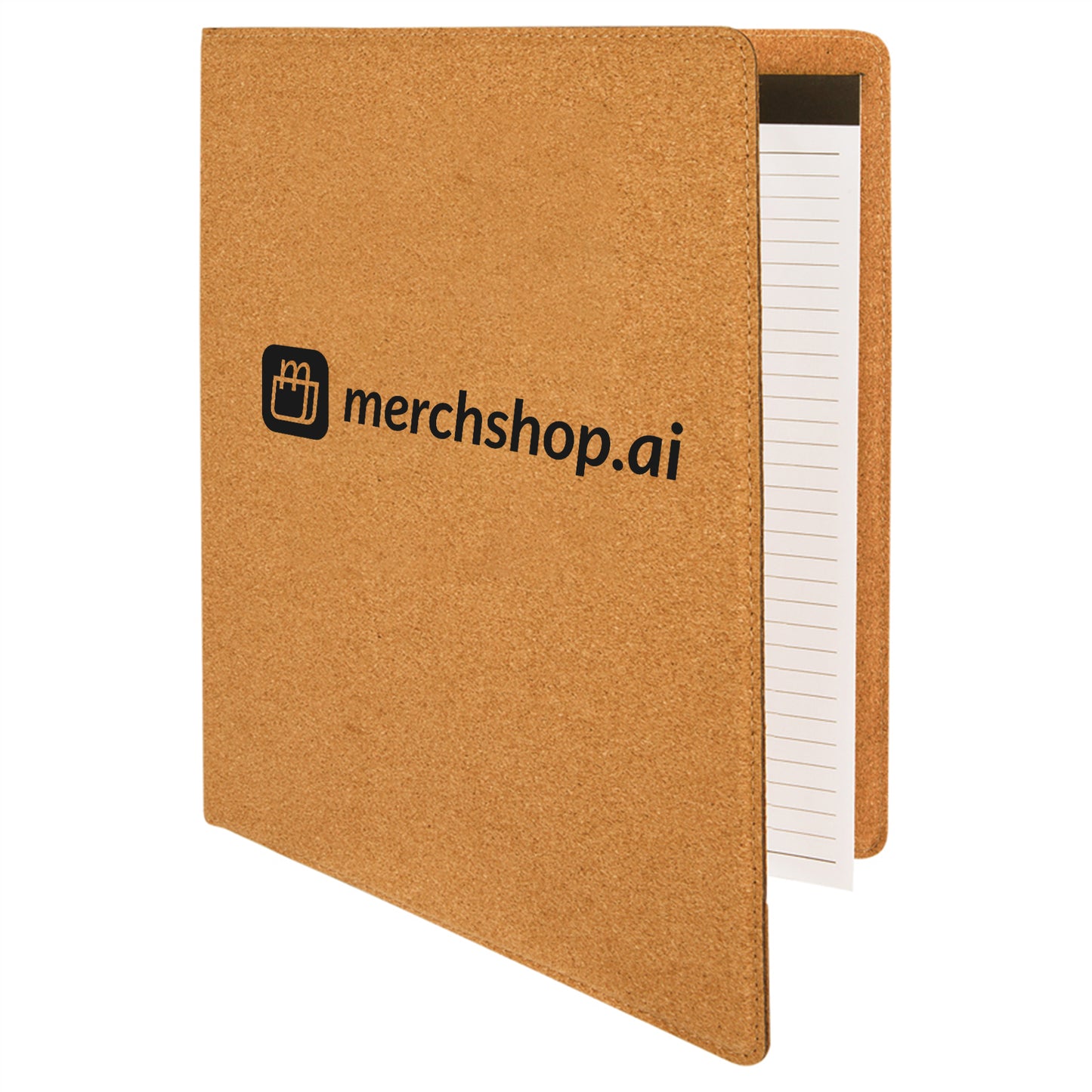 MerchShopAIDev - 9.5X12Laserable Leatherette Portfolios - Bulk Order