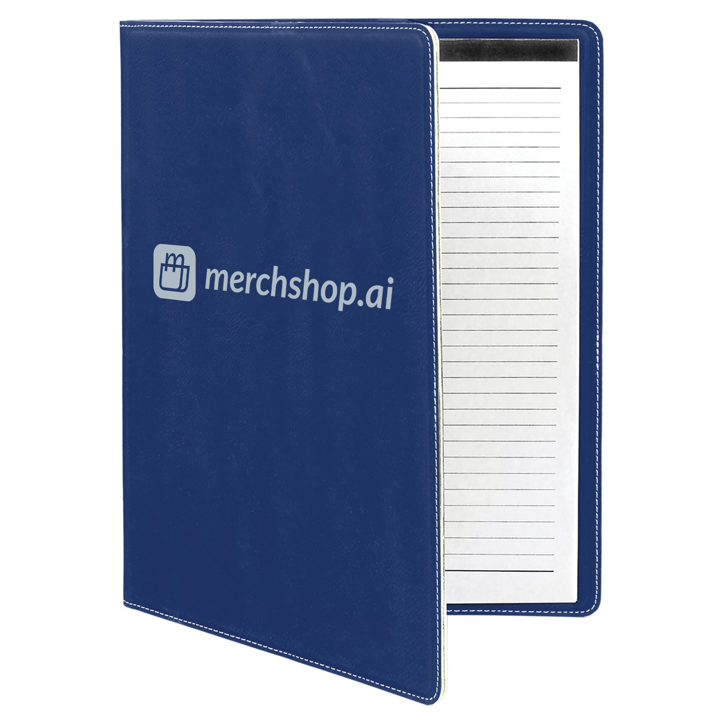 MerchShopAIDev - 9.5X12Laserable Leatherette Portfolios - Bulk Order