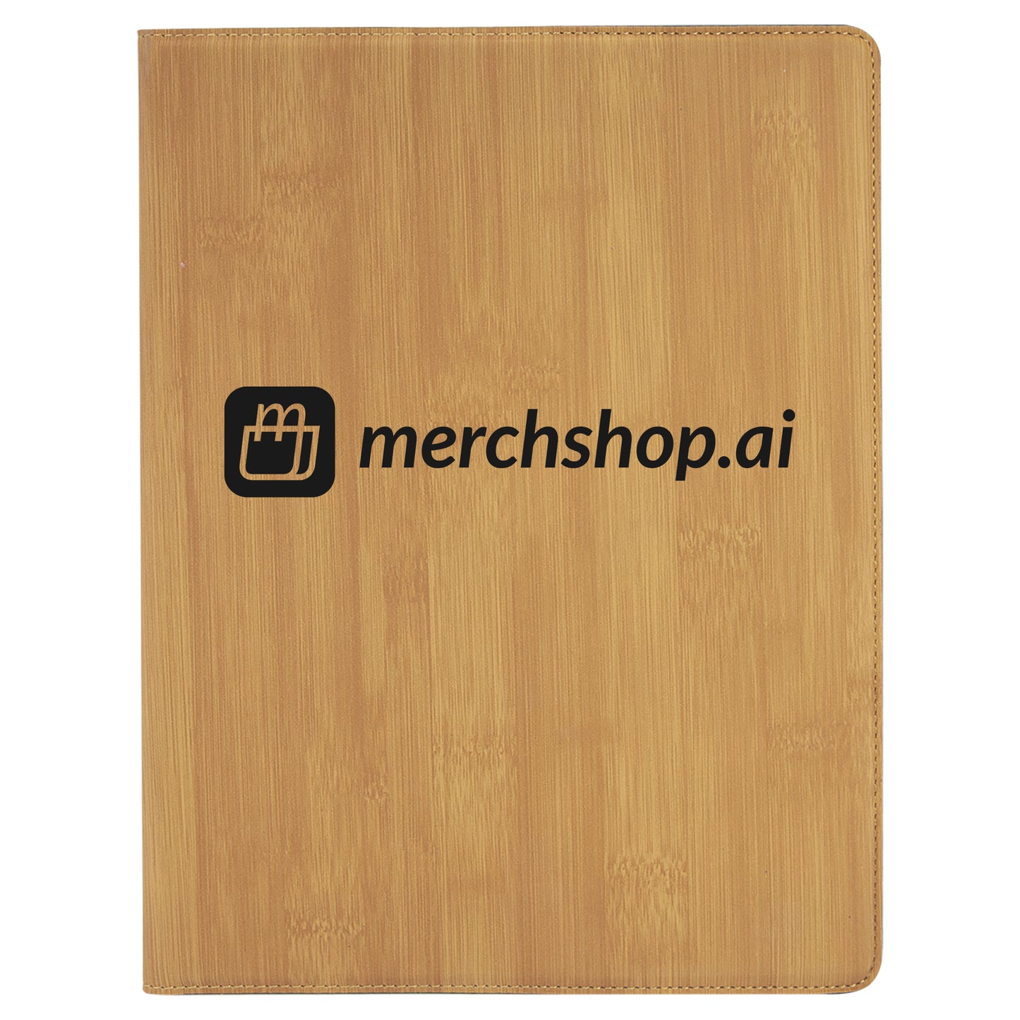 MerchShopAIDev - 9.5X12Laserable Leatherette Portfolios - Bulk Order