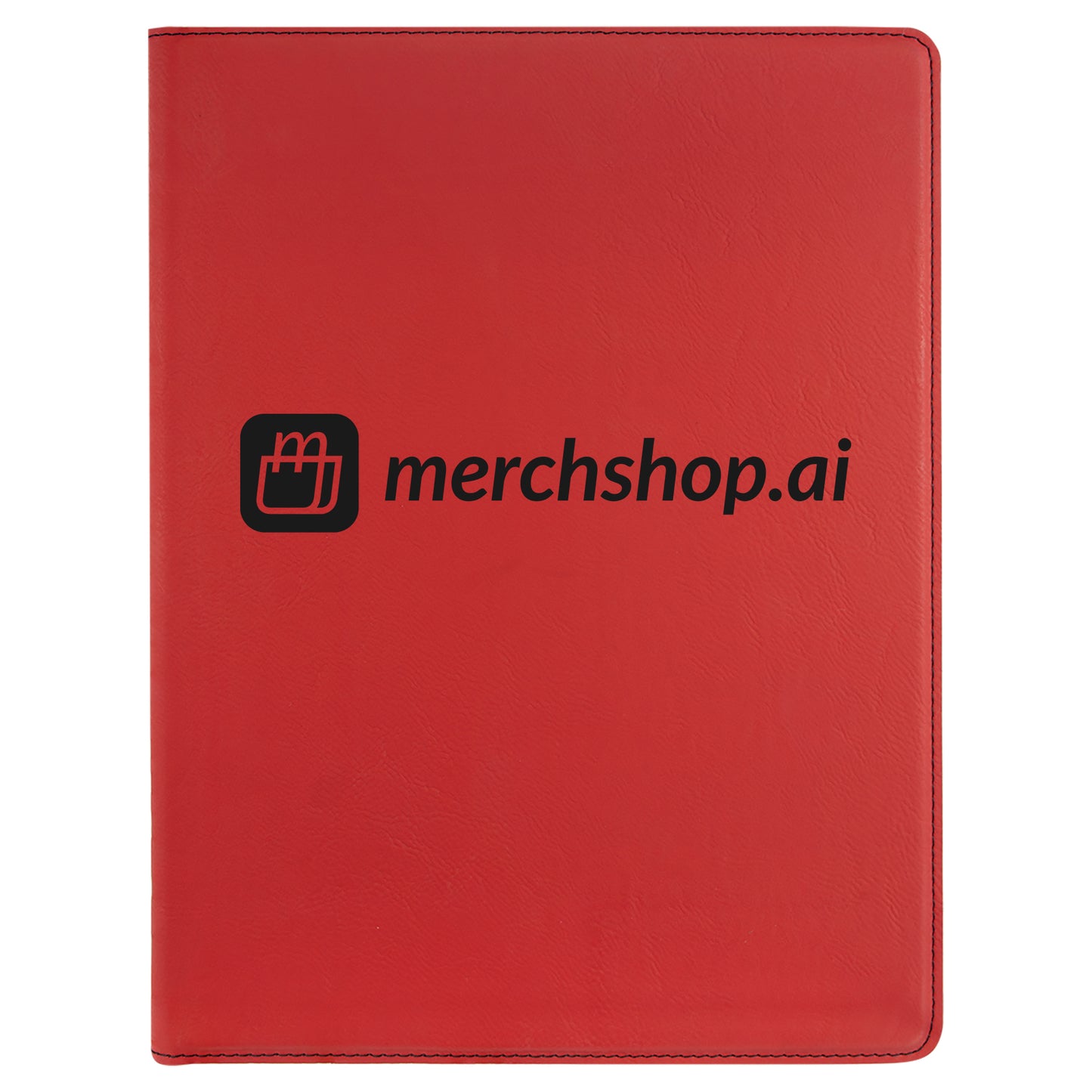 MerchShopAIDev - 9.5X12Laserable Leatherette Portfolios - Bulk Order