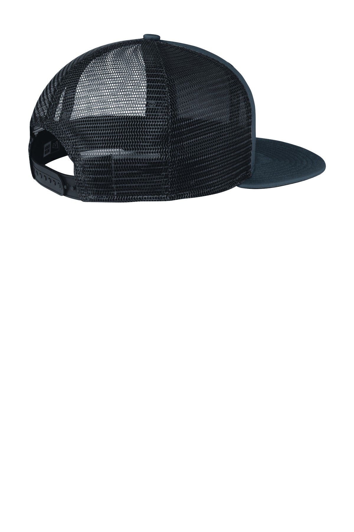 MerchShopAIDev - New Era® Original Fit Snapback Trucker Cap with Leatherette Patch