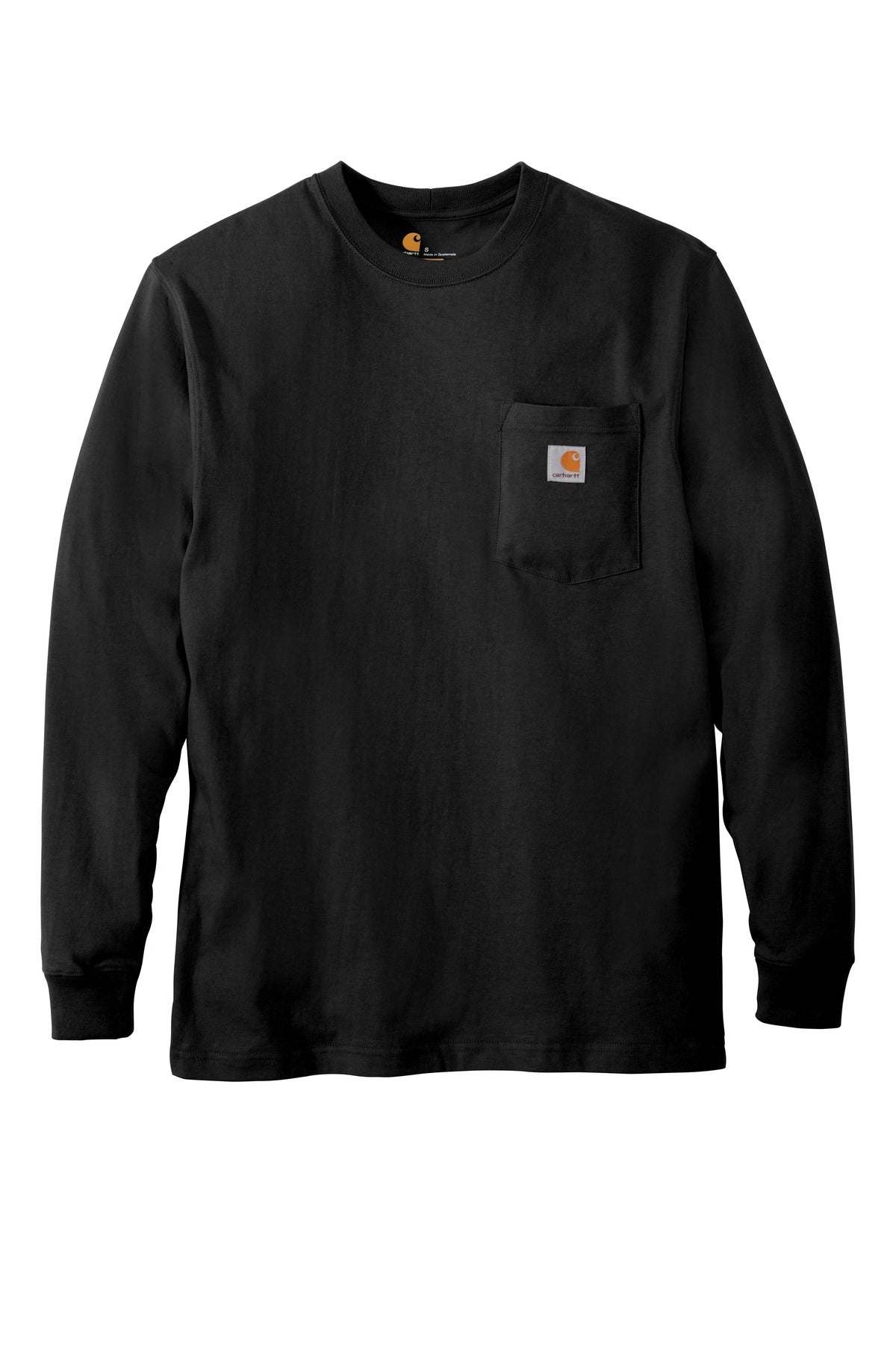 Swaasi Core - Carhartt® POCKET LONG-SLEEVE Workwear T-Shirt with EMB Logo