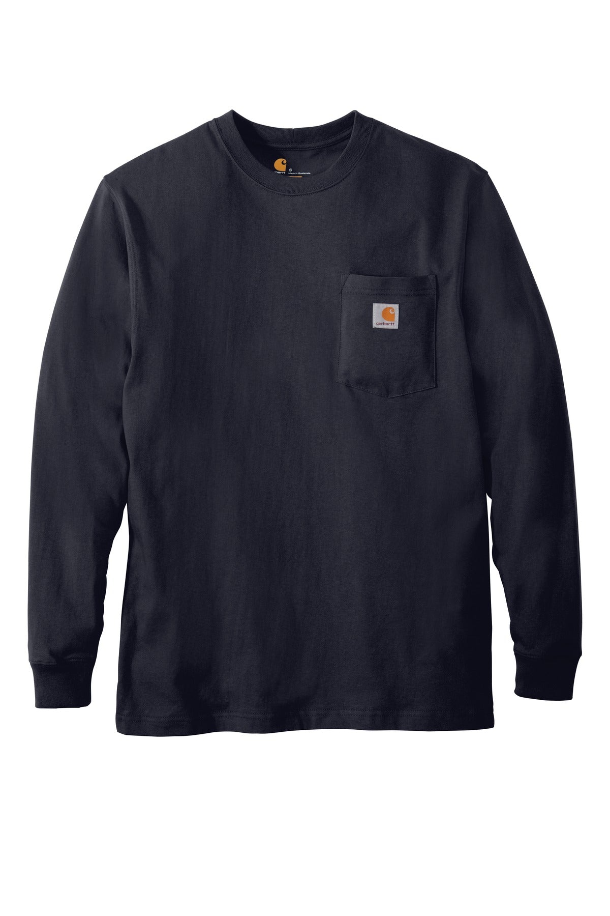 Swaasi Core - Carhartt® POCKET LONG-SLEEVE Workwear T-Shirt with EMB Logo