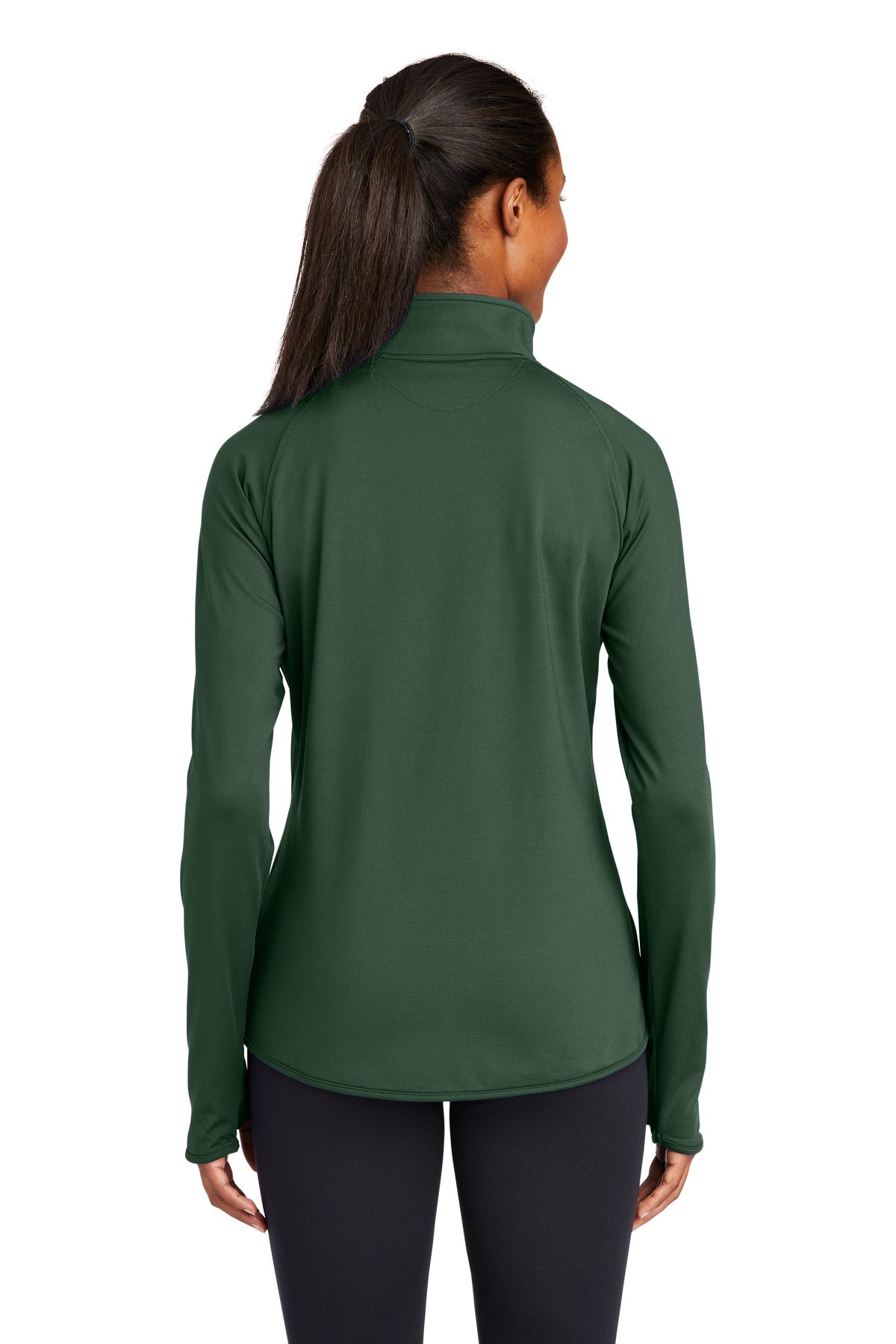 Swaasi Core - Sport-Tek® LADIES Sport-Wick® Stretch 1/2-Zip Pullover Extra Color with EMB Logo