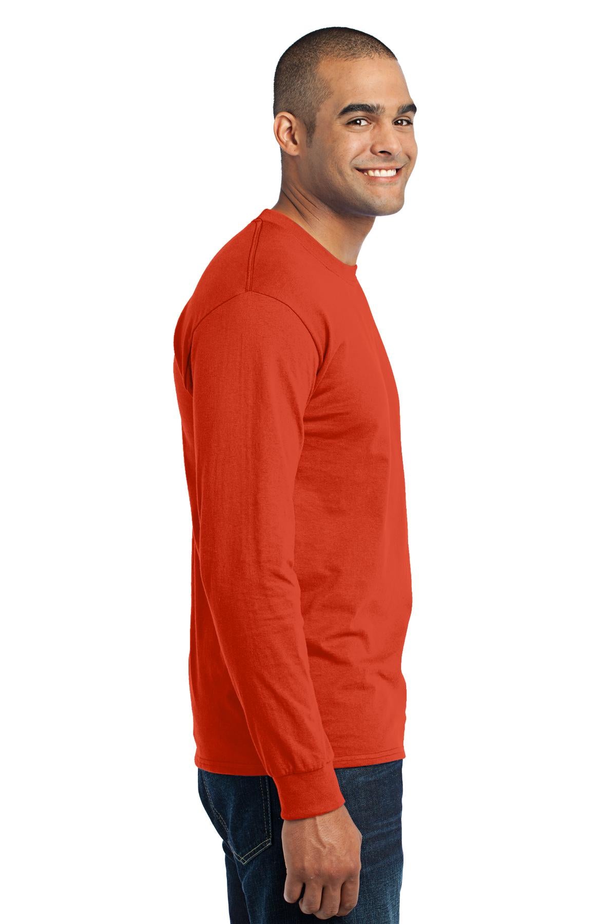 Swaasi Core - P&C® 5.5 oz 50/50 LONG-SLEEVE T-Shirt with Print Logo
