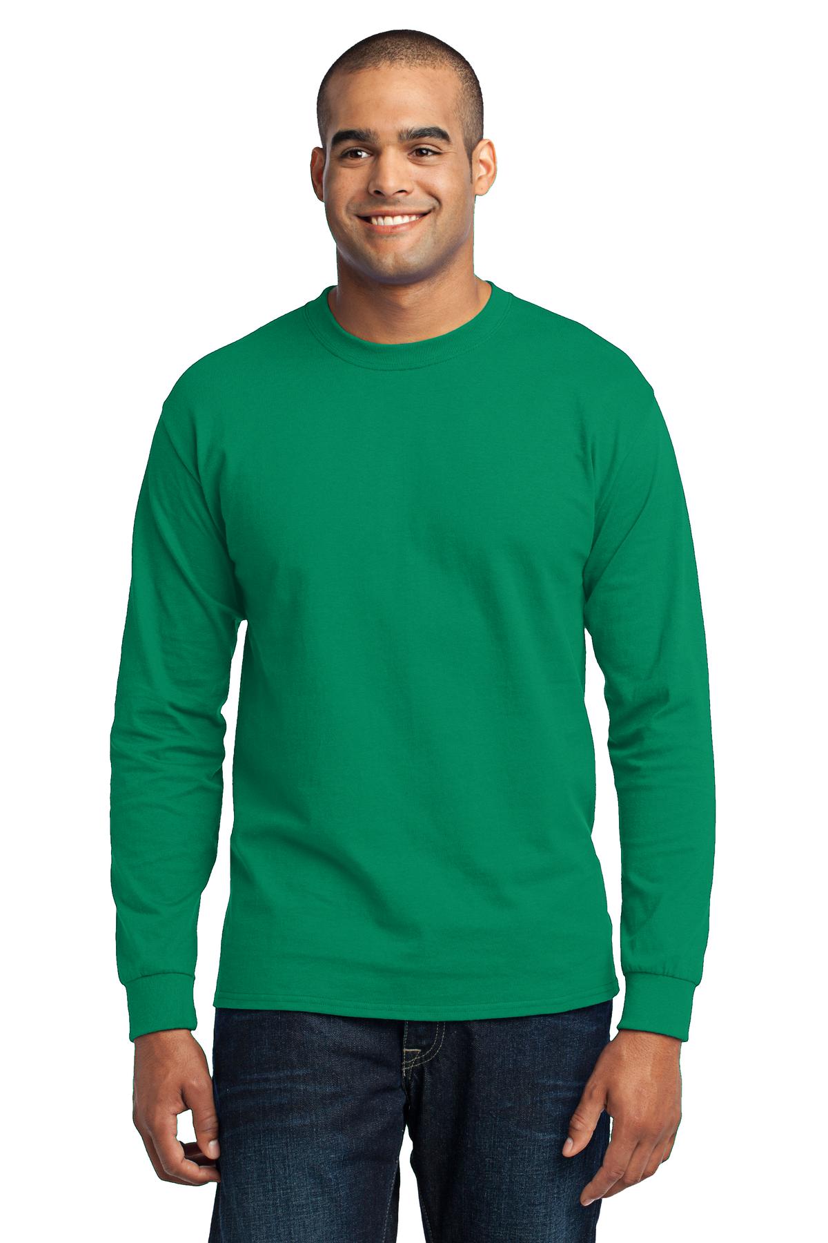 Swaasi Core - P&C® 5.5 oz 50/50 LONG-SLEEVE T-Shirt with Print Logo