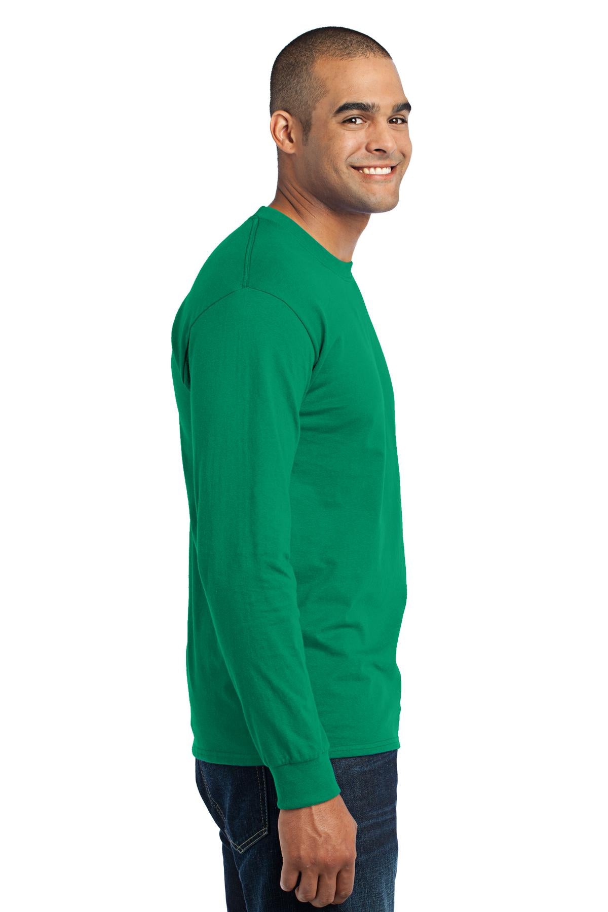 Swaasi Core - P&C® 5.5 oz 50/50 LONG-SLEEVE T-Shirt with Print Logo