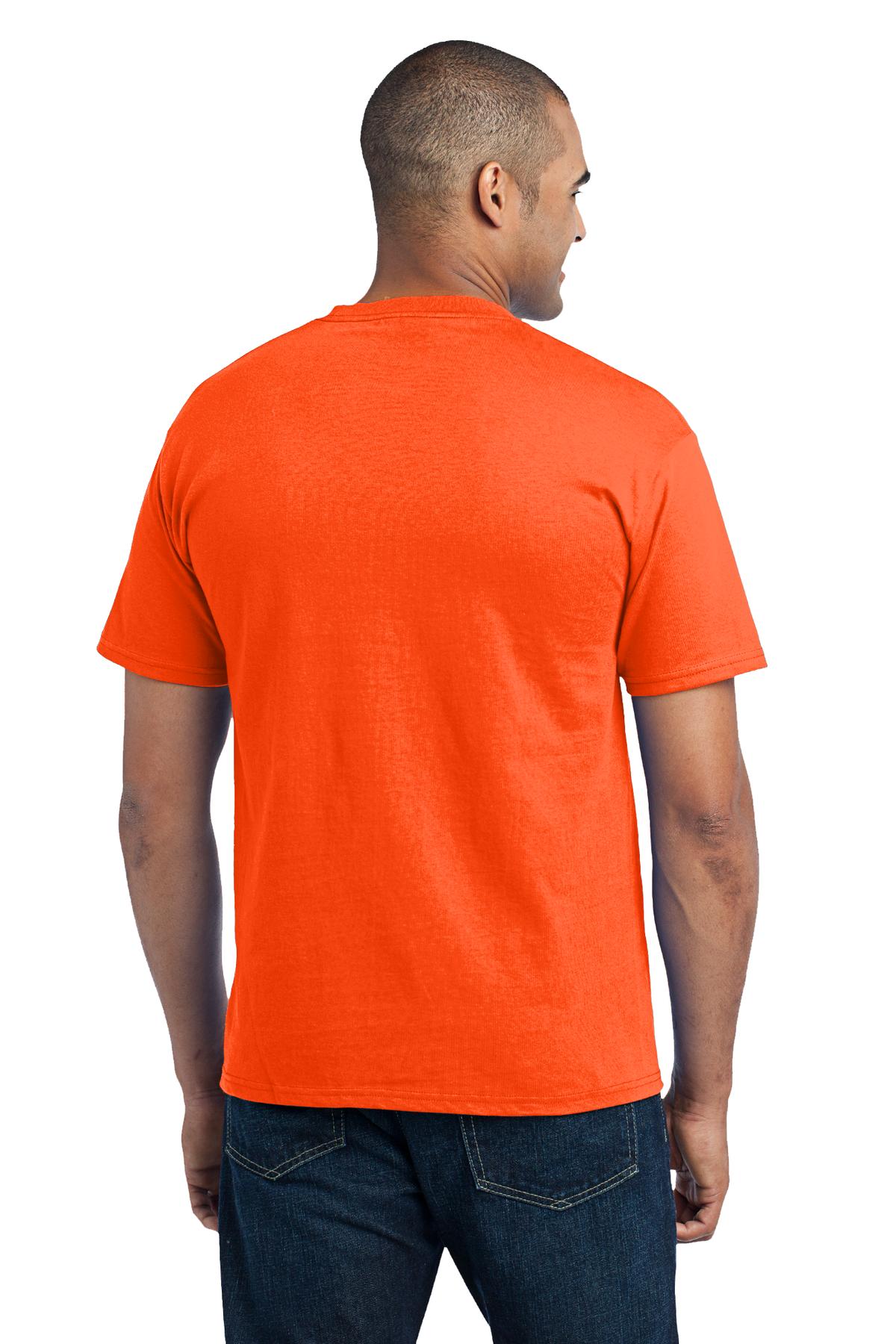 Swaasi Core - P&C® 5.5 oz 50/50 POCKET T-Shirt Extra Color with Print Logo