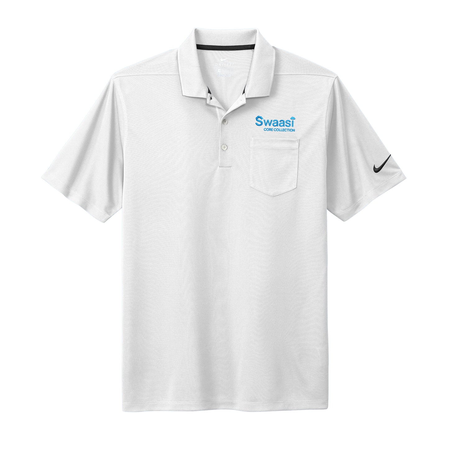 Swaasi Core - Nike® POCKET Dri-FIT Micro Pique 2.0 Polo with EMB Logo