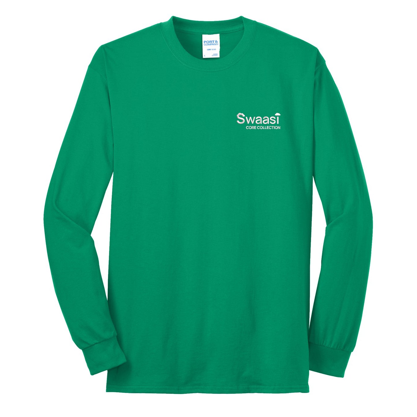 Swaasi Core - P&C® 5.5 oz 50/50 LONG-SLEEVE T-Shirt with Print Logo