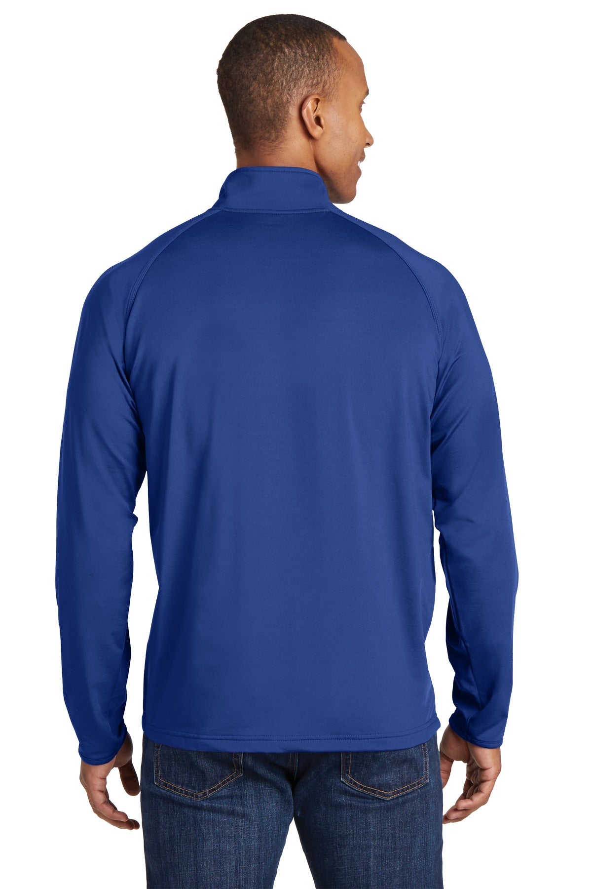 Swaasi Core - Sport-Tek® TALL Sport-Wick® Stretch 1/2-Zip Pullover Tall with EMB Logo